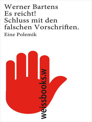 cover image of Es reicht!